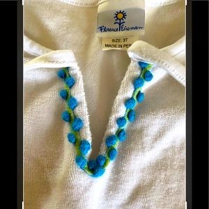 EUC Florence Eiseman Bathing Suit Coverup 3T